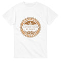 White t-shirt with 'Crowned by Grace' design on a white background