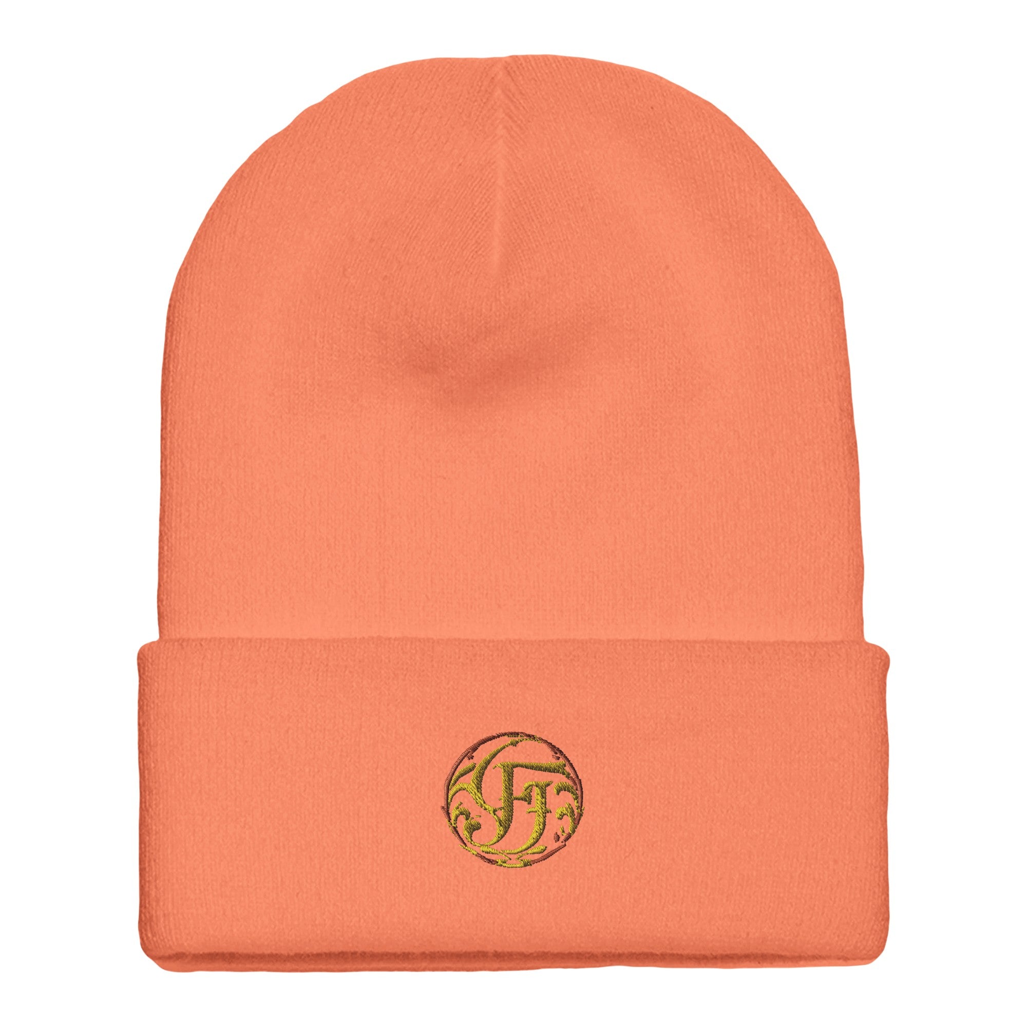 God First Symbol Cuffed Christian Beanie