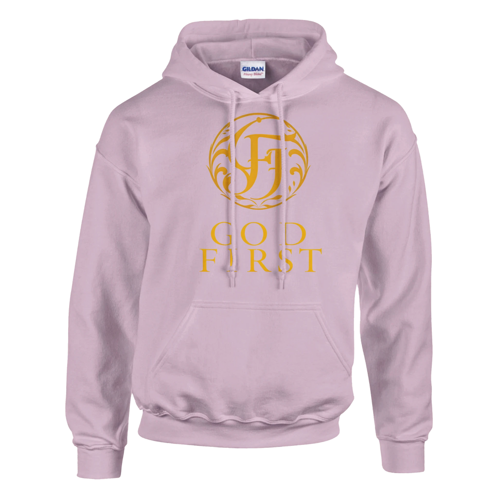 God First with Symbol Christian Classic Unisex Pullover Hoodie