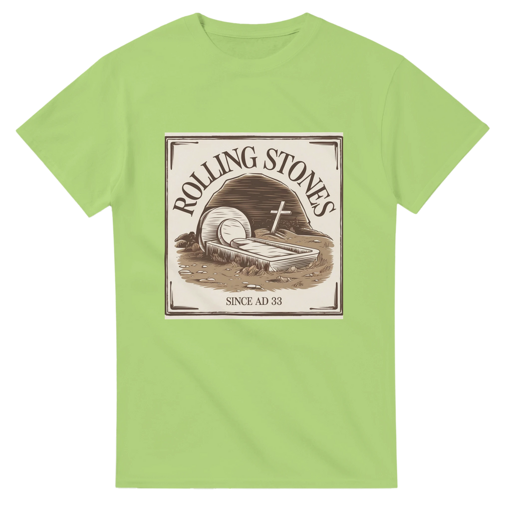 Rolling Stones Christian Heavyweight Unisex T-Shirt