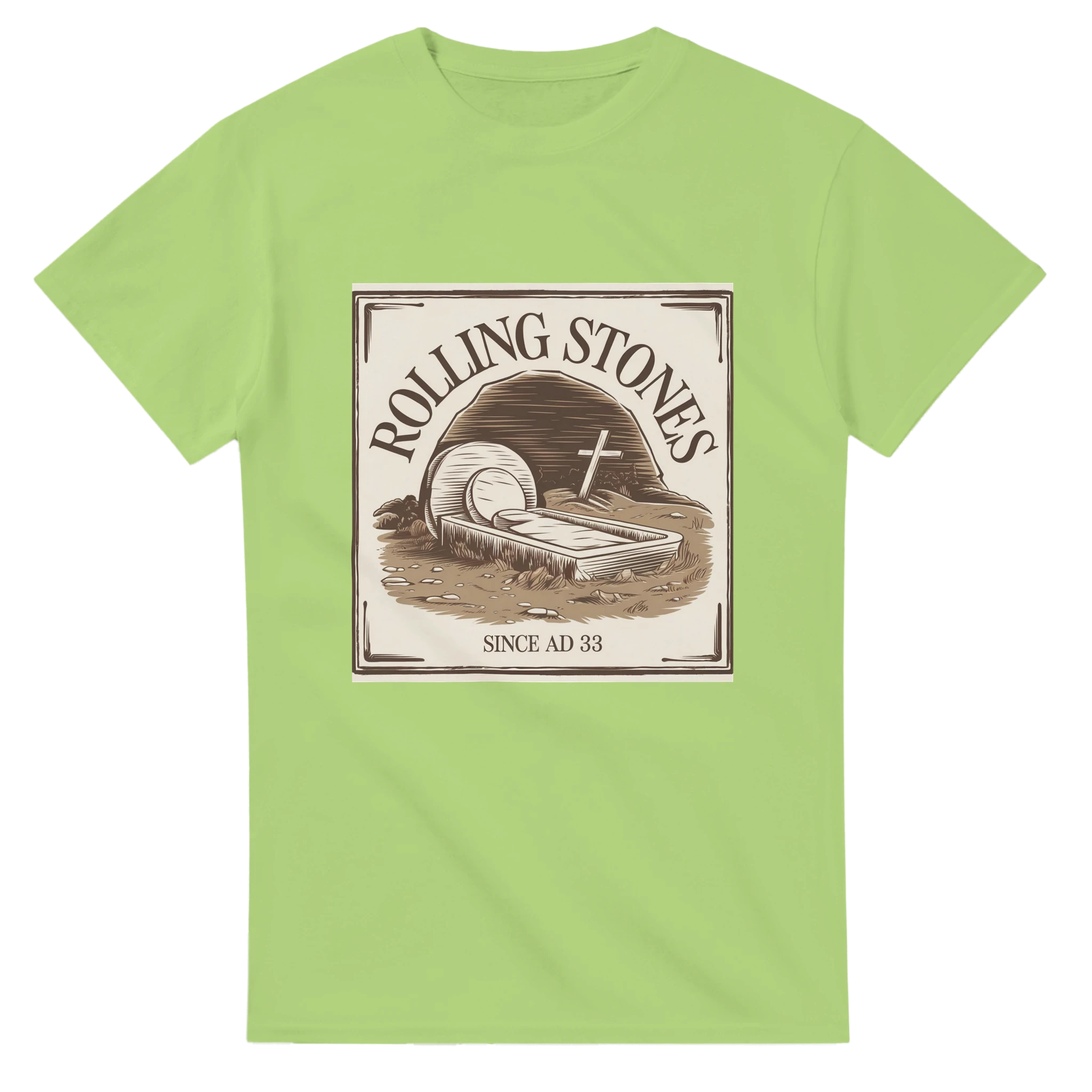 Rolling Stones Christian Heavyweight Unisex T-Shirt